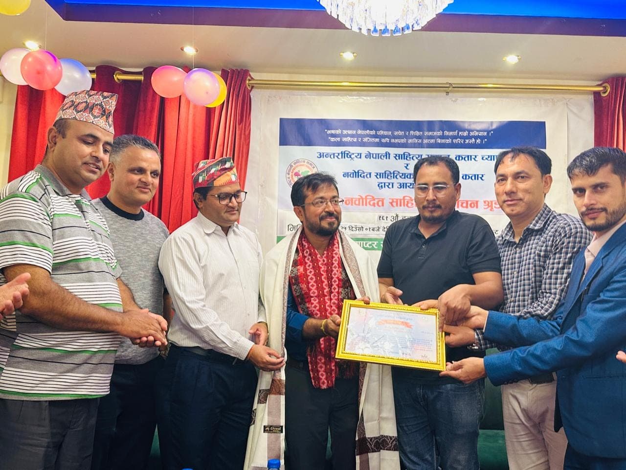 कतारमा अनेसास नवोदित १६१औं साहित्यिक रचना वाचन डबली सम्पन्न