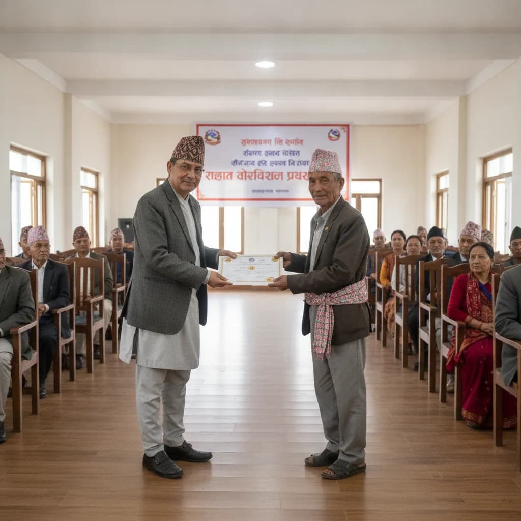 बागमती प्रदेश सरकारद्वारा सहकारी पीडितलाई बचत फिर्ता सुरु, पहिलो चरणमा ४२ जनाले पाए रकम