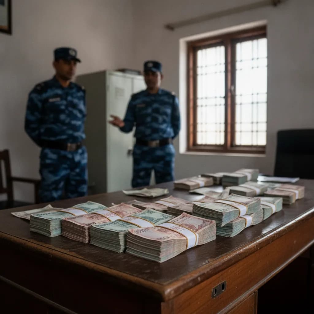 डोल्पामा स्रोत नखुलेको करिब ५६ लाख रुपैयाँसहित दुई जना पक्राउ