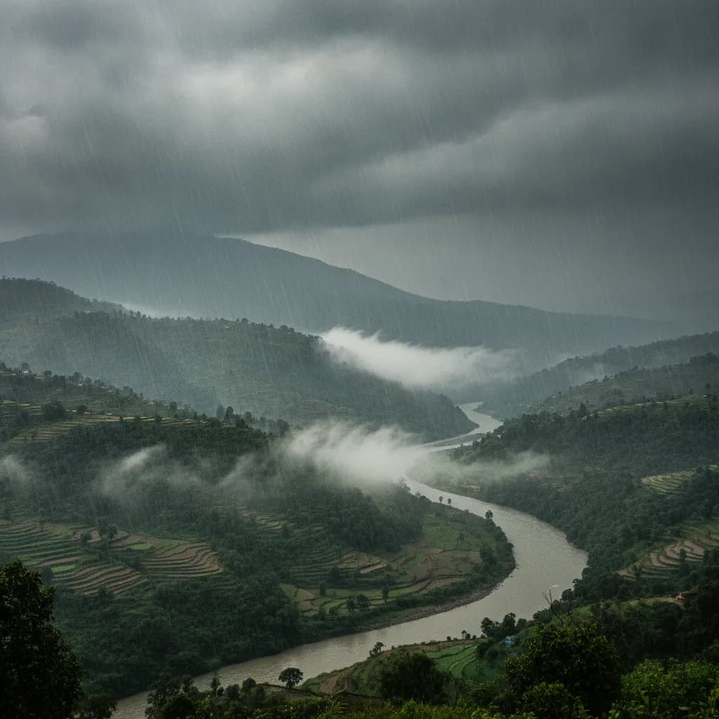 आज देशभर वर्षाको सम्भावना, केही स्थानमा भारी वर्षाको चेतावनी