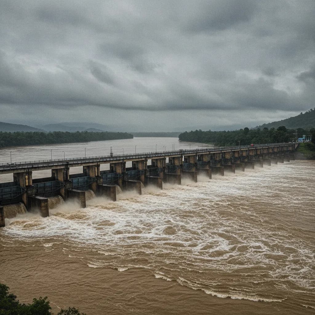 कोशीमा बढ्दो जलप्रवाह : २० ढोका खोलिँदै, सुनसरी प्रशासन सतर्क