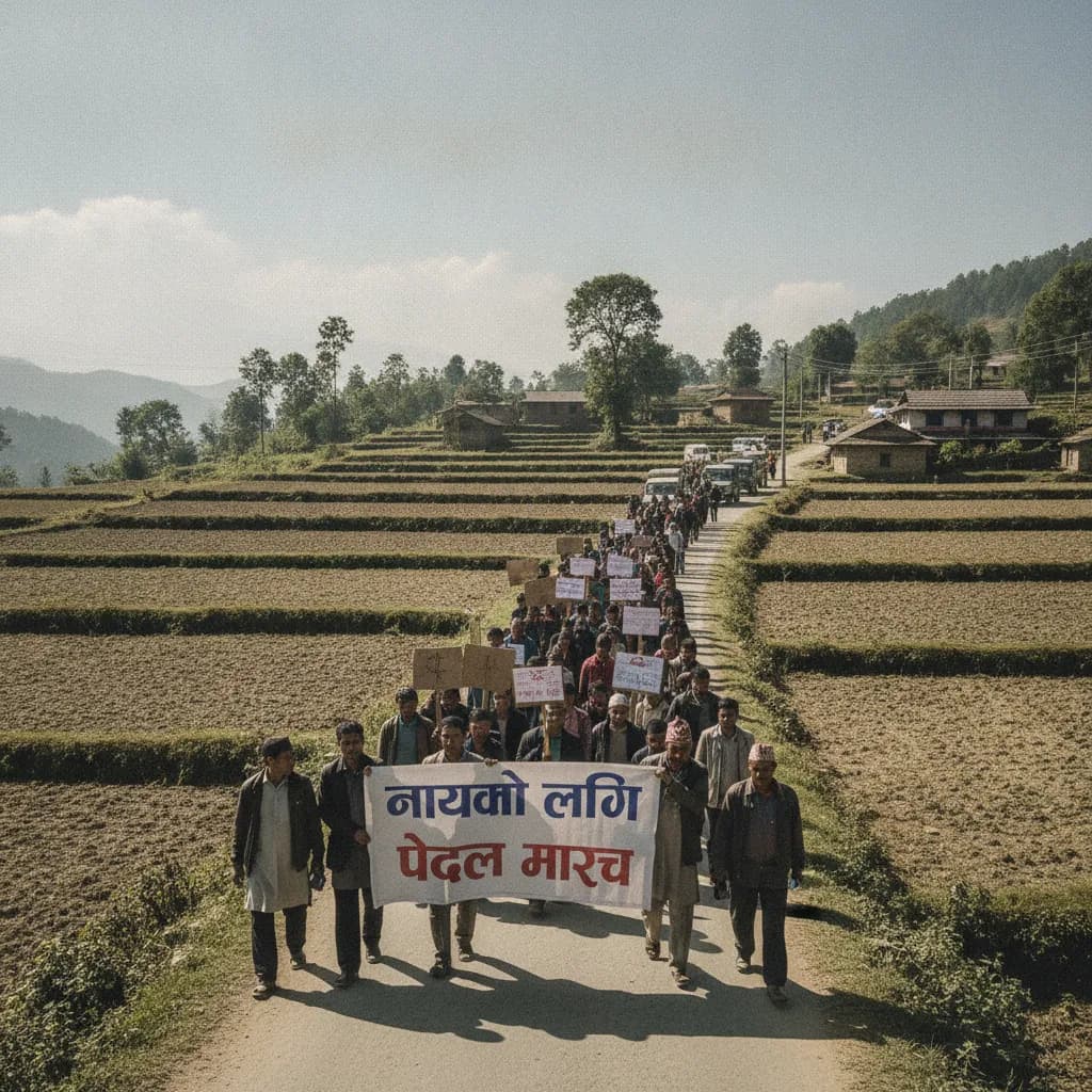 मिटरब्याजपीडितको आन्दोलन स्थगित, निजगढबाट घर फर्कने तयारी