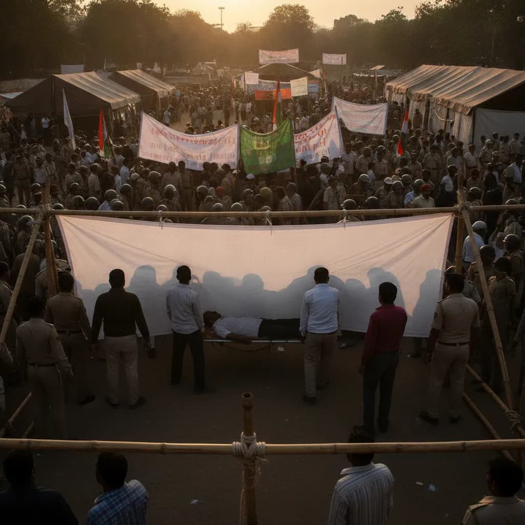 अनशनरत अभियन्ता सोनम वाङ्चुकलाई २१औँ दिनमा इच्छाविपरीत अस्पताल सारियो