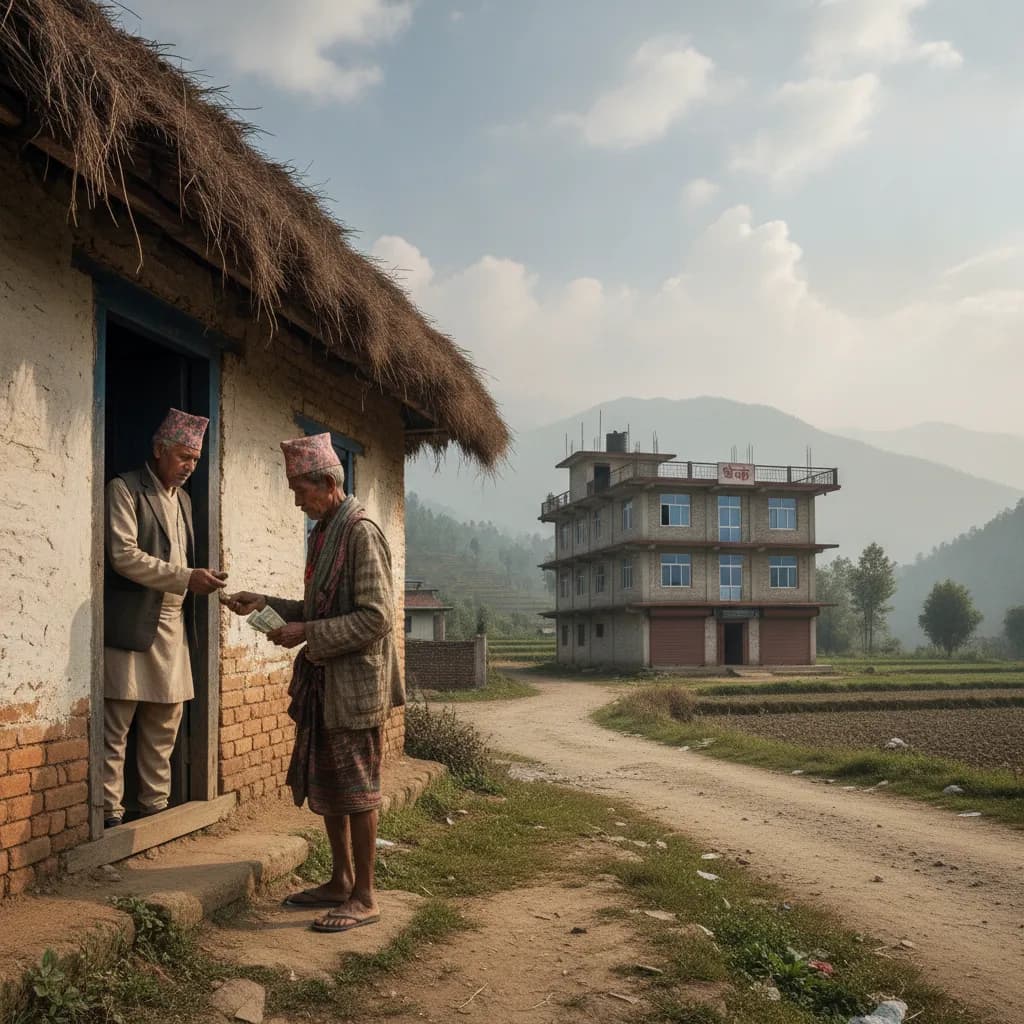 बैंकमा सस्तो कर्जा तर विपन्न वर्ग साहुकै दैलोमा