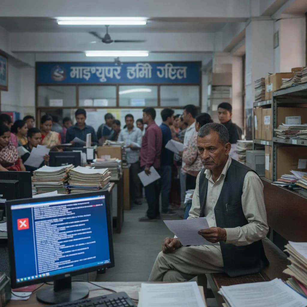 सेवाग्राहीलाई हैरान बनाउँदै मध्यपुर थिमिको डिजिटल प्रणाली