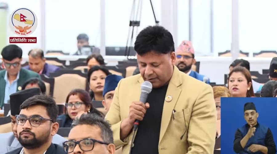 लम्सालको ५५ जिल्ला भ्रमणलाई पूर्वाग्रहले नहेर्न सांसद भुसालको आग्रह