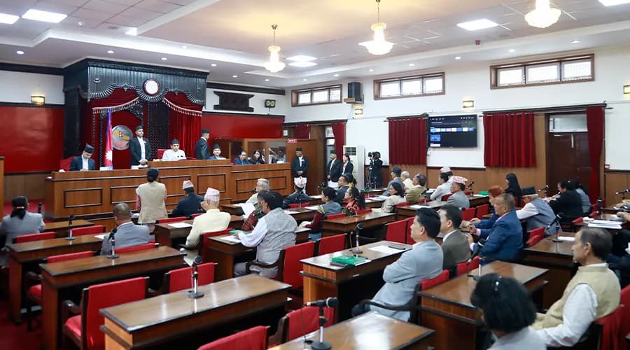 राष्ट्रिय सभाको शून्य समयमा सांसदद्वारा विकास, बिदा र होल्डिङ सेन्टरका विषयमा ध्यानाकर्षण