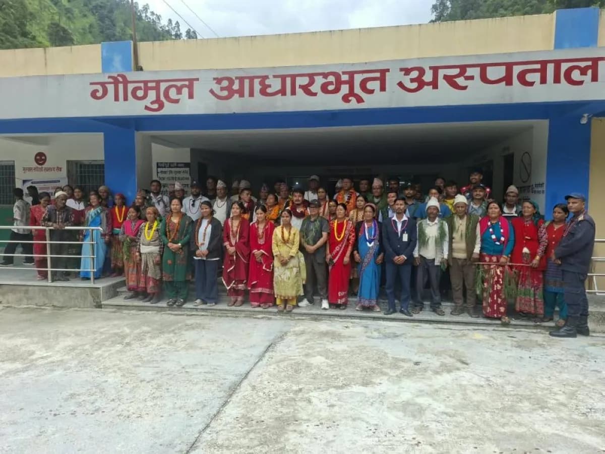 बाजुराको गौमुलमा १० शय्याको अस्पताल करिब १८ महिनापछि सञ्चालनमा