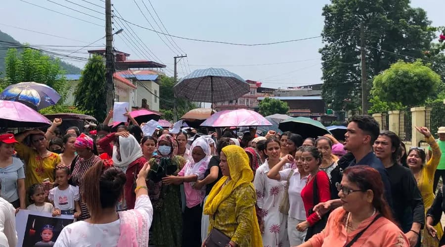 गरिमा चौधरीको हत्यापछि बुटवलमा महिला प्रदर्शन, कडा कारबाहीको माग