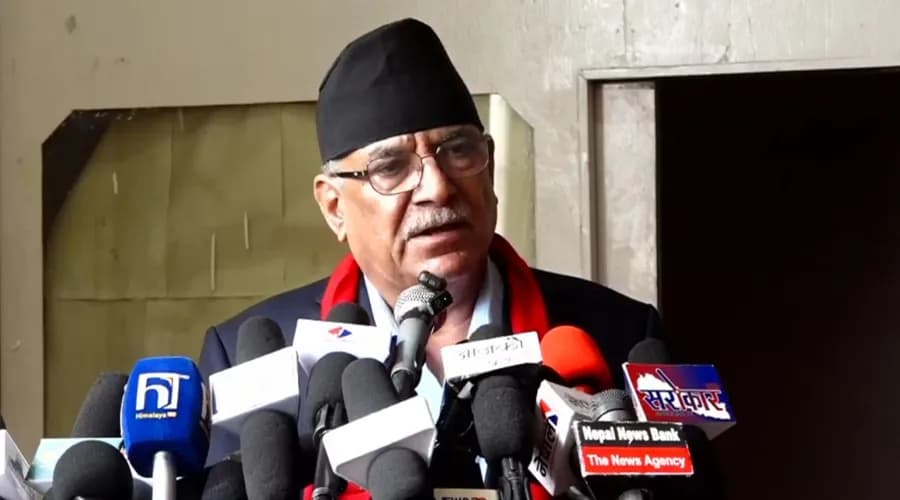 राष्ट्रिय स्वाधीनतामाथि सुगौली सन्धिपछिकै गम्भीर संकट : प्रचण्ड