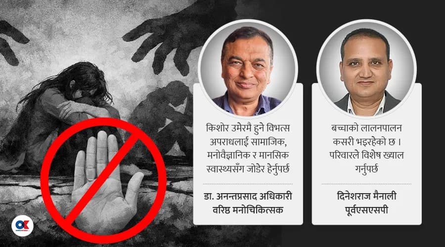 वर्षभरि दश वर्षमुनिका औसत २५० बालिका बलात्कृत, पीडक प्रायः चिनेजानेकै व्यक्ति