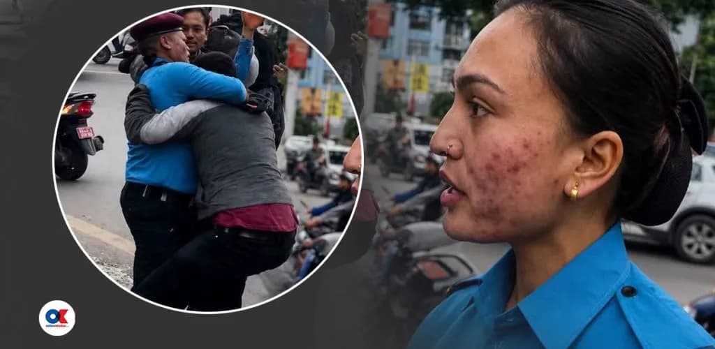नयाँ बानेश्वरमा महिला प्रहरीमाथि हातपात गर्ने युवक पक्राउ, दुई कसुरमा अनुसन्धान