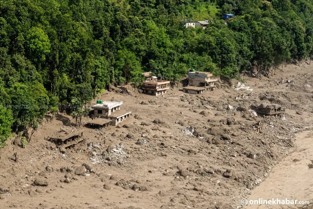 भोटेकोशी बाढी : जलविद्युत् आयोजनामा कार्यरत १९० जना सम्पर्कविहीन