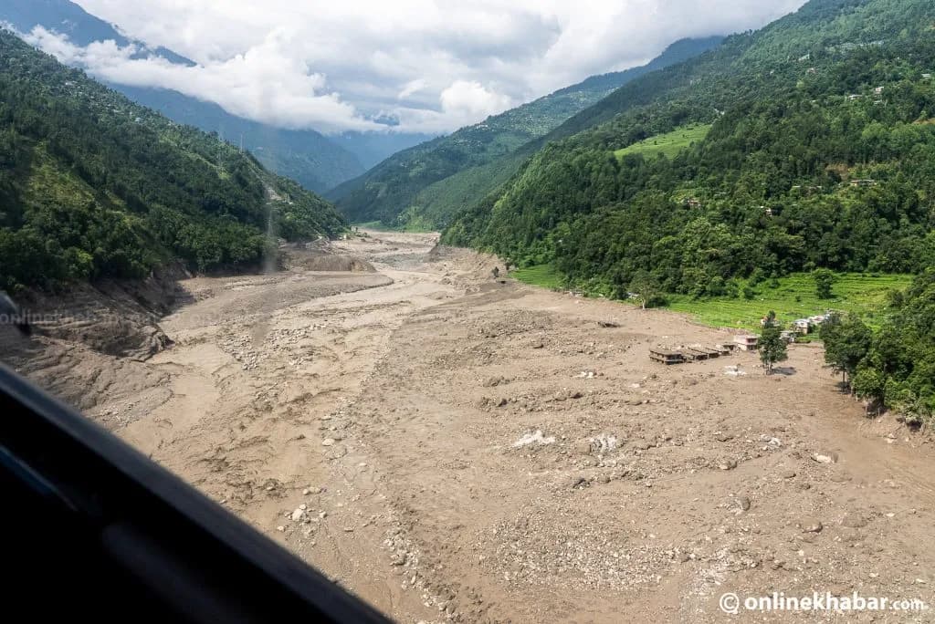 भोटेकोशी बाढीपछि गोरखामा आठ शव फेला, त्रिशूली किनारबाट सङ्कलन