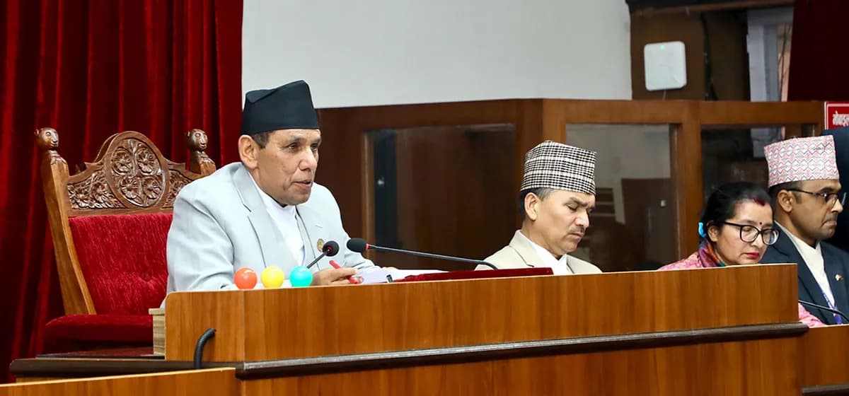 राष्ट्रियसभाको बैठक आज बस्दै, राष्ट्रपति कार्यालयको पत्र जानकारी गराइने