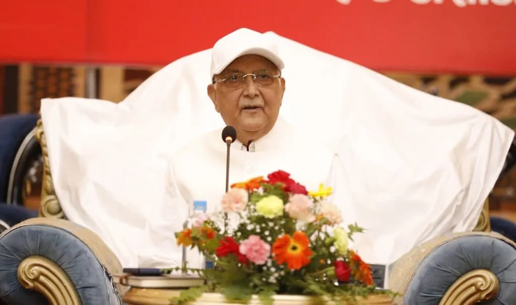 एमाले केन्द्रीय कमिटी बैठकले ओलीको राजनीतिक प्रतिवेदन सर्वसम्मतिले पारित