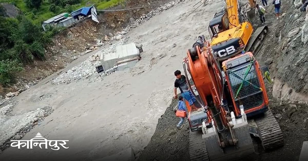 बाढीको क्षतिपछि ११ दिनमै राहुघाटबाट विद्युत् उत्पादन सुरु