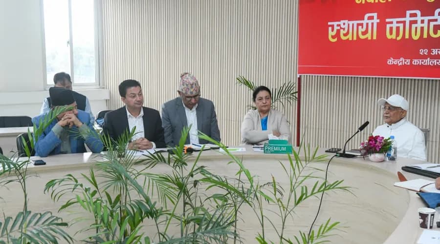 च्यासलमा एमाले स्थायी कमिटी बैठक जारी, दोस्रो दिन विद्यादेवी भण्डारी पनि सहभागी
