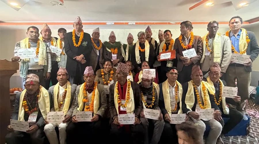 देउवा समूहको मुगु जिल्ला सभापतिमा तिलकबहादुर मल्ल सर्वसम्मत निर्वाचित