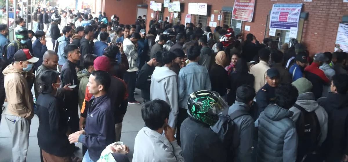 दसैँ मनाउन नयाँबसपार्कबाट नौ दिनमा दुई लाख सात हजार यात्रु बाहिरिए