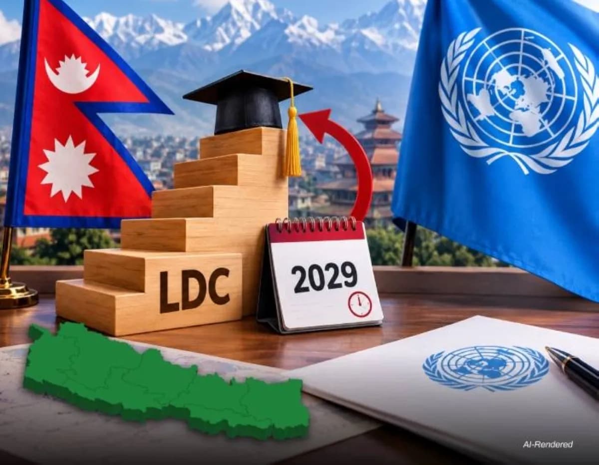 संयुक्त राष्ट्रसंघले नेपालको अल्पविकसित मुलुक स्तरोन्नतिको तयारी अवधि २०२९ नोभेम्बरसम्म लम्ब्यायो